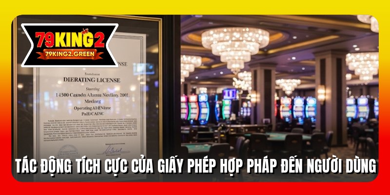 Tác động tích cực của giấy phép hợp pháp đến người dùng